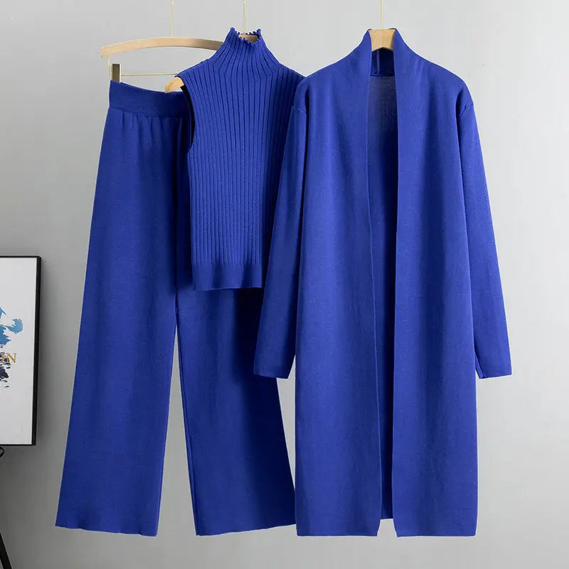3pcs Suits Sleeveless Sweater My Store
