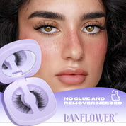 Magnetic Eyelashes with Applicator Reusable Magnetic Lashes No Glue Needed Magnetic Eyelashes without Eyeliner Cat Eye Natural Look Magnetic Eyelashes Magnetic Lashes by